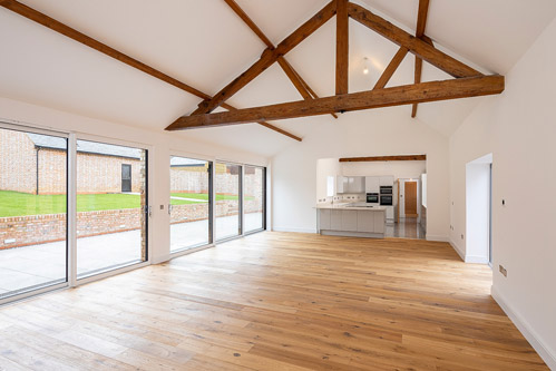 Dairy House building work example